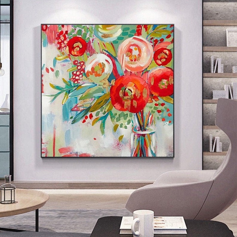 

Картина цветы ArtSale flwr0027 размер 70 х 70 см