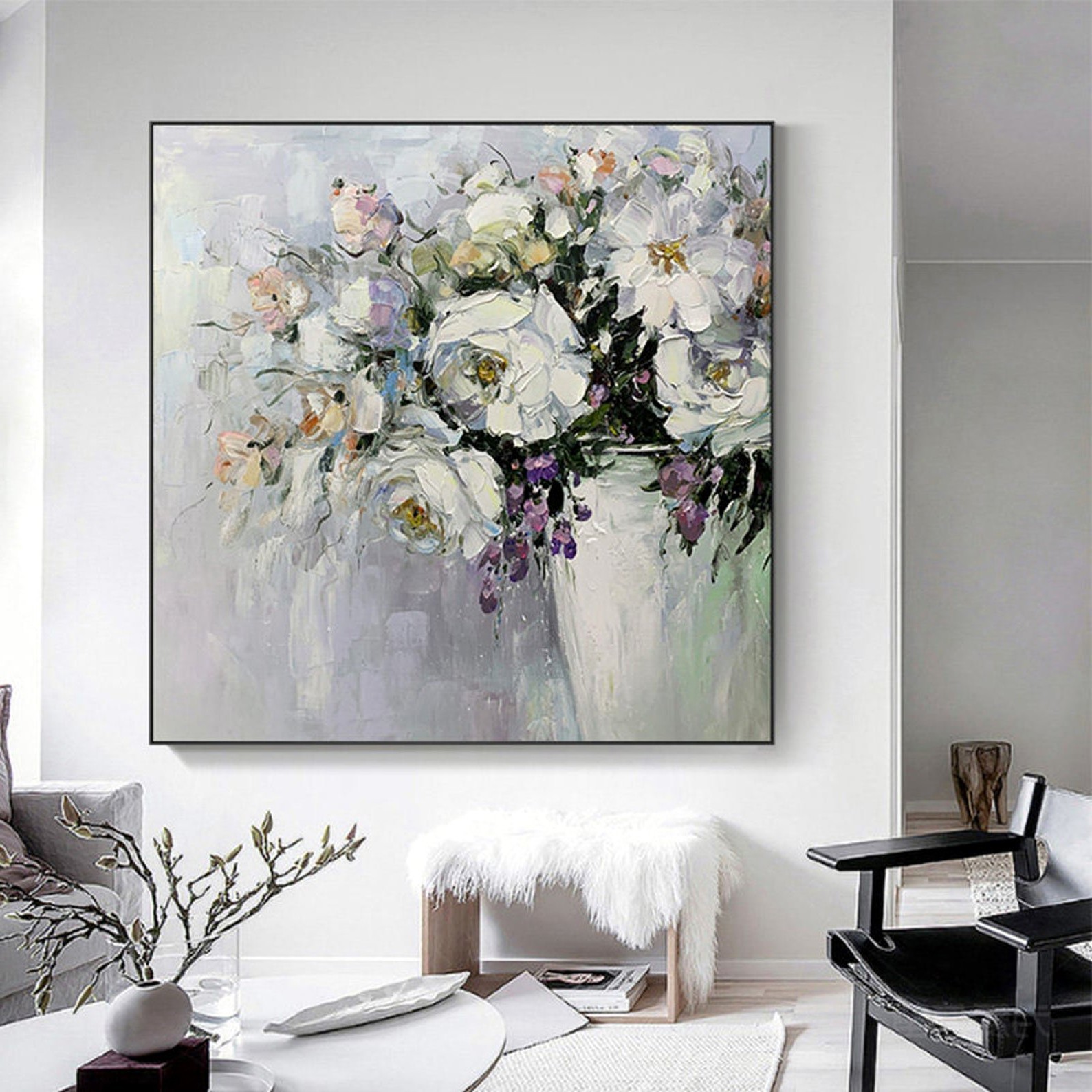 

Картина цветы ArtSale flwr0096 размер 70 х 70 см