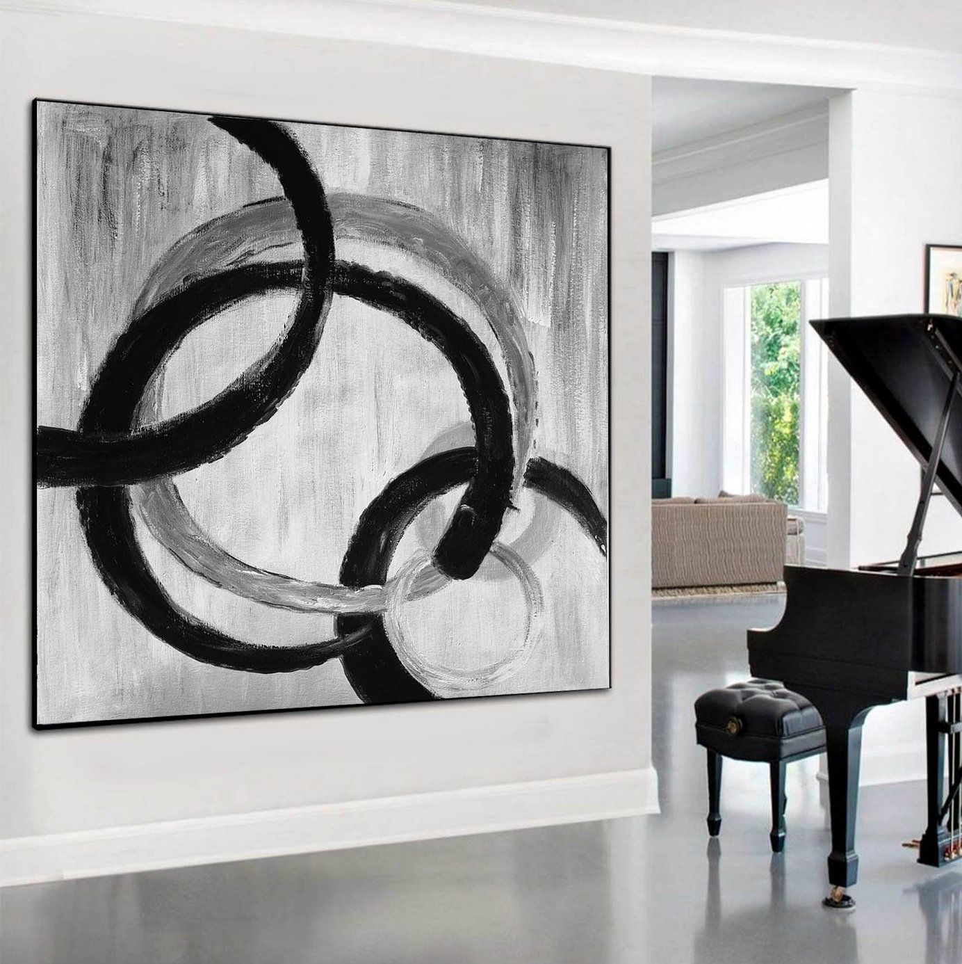

Картина абстракция ArtSale abst0107 размер 70 х 70 см
