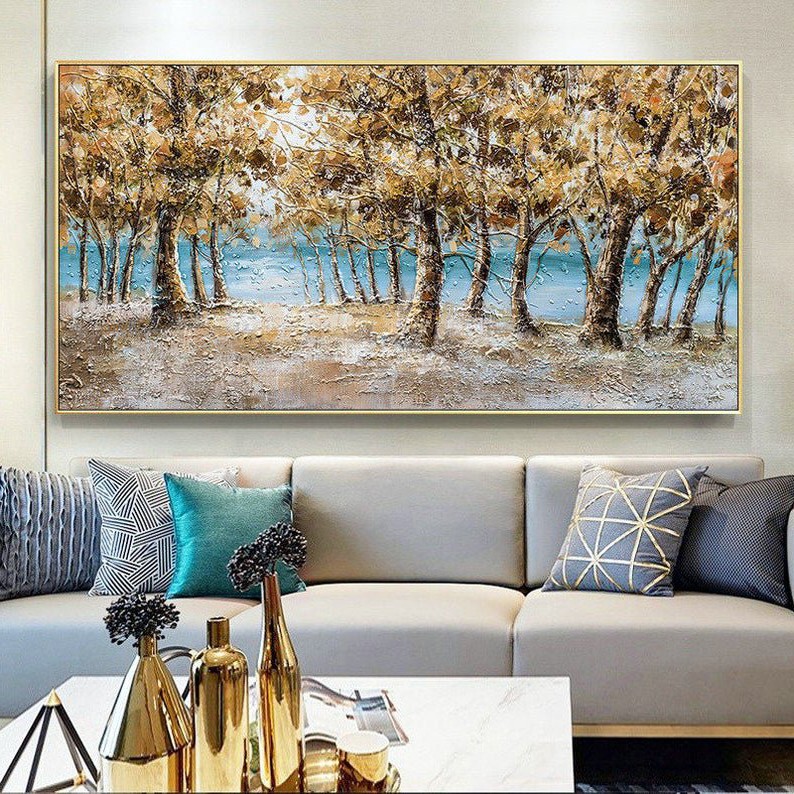 

Картина маслом пейзаж ArtSale ntrl0037 размер 50 х 100 см