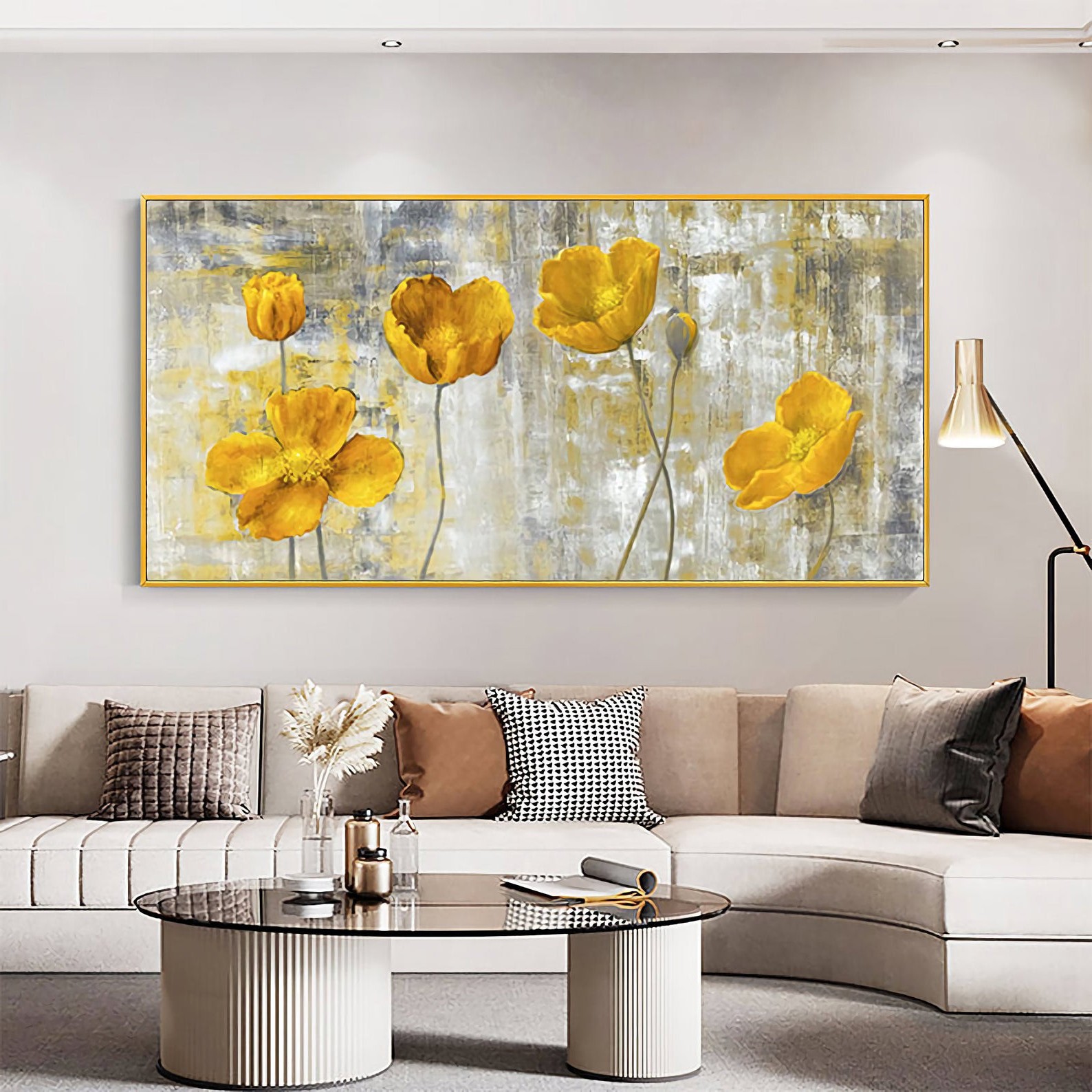 

Картина цветы ArtSale flwr0084 размер 50 х 100 см