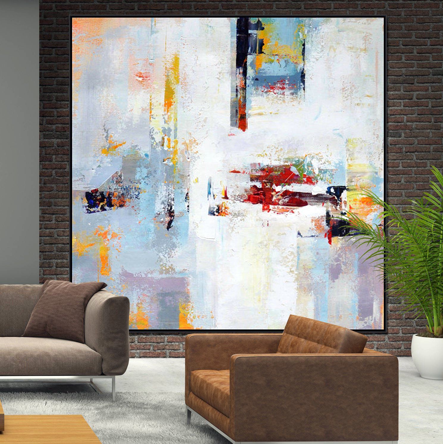 

Картина абстракция ArtSale abst0137 размер 70 х 70 см