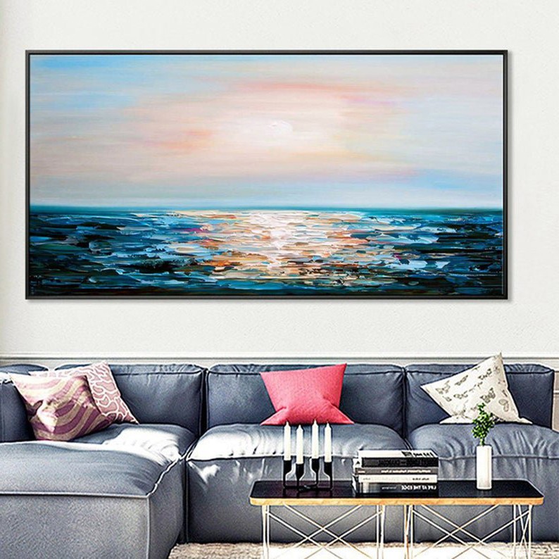 

Картина морской пейзаж ArtSale more0025 размер 50 х 100 см