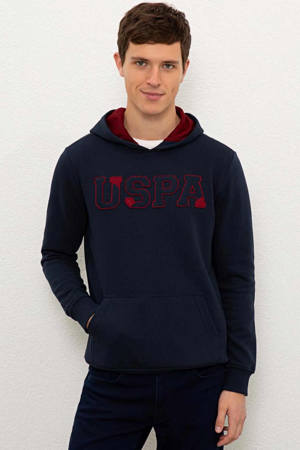 

Cвитшот мужской U.S. Polo Assn. Синий  (1082429 VR033, Cвитшот мужской U.S. Polo Assn. Синий 46 (1082429 VR033)