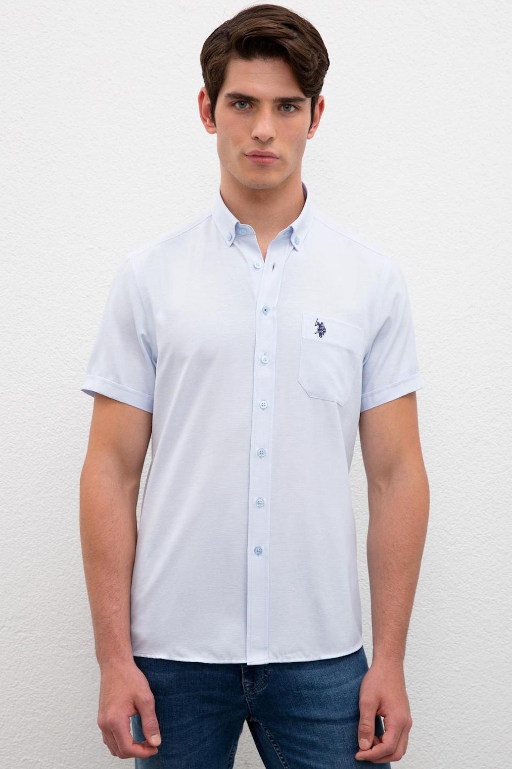 

Рубашка мужская U.. Polo Assn. Светло-голубой  (981280 VR033, Рубашка мужская U.S. Polo Assn. Светло-голубой s (981280 VR033)