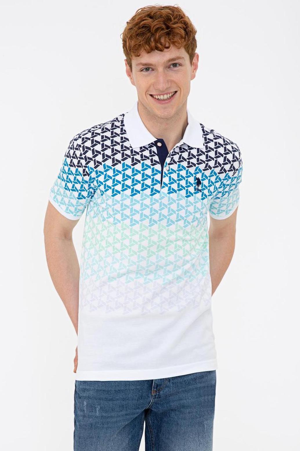 

Футболка мужская U.. Polo Assn. Белый, Футболка мужская U.S. Polo Assn. Белый s