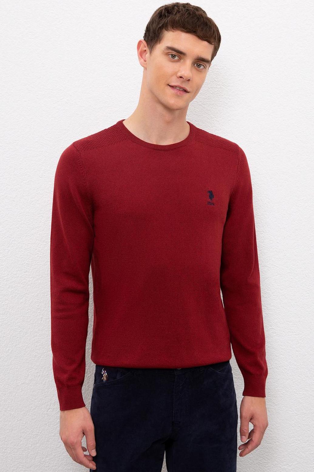 

Джемпер мужской U.S. Polo Assn. Красный  (1080420 VR014, Джемпер мужской U.S. Polo Assn. Красный 50 (1080420 VR014)