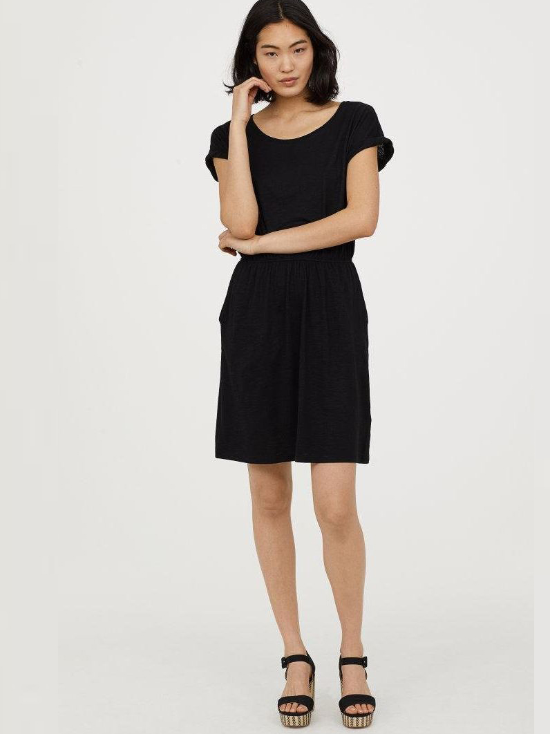 

Платье H& 060554811_black  Черное, Платье H&M 060554811_black M Черное