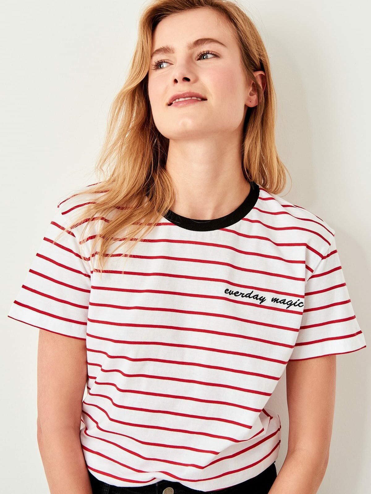 

Футболка Trendyol TWOSS19TS0042-14 M Kırmızı