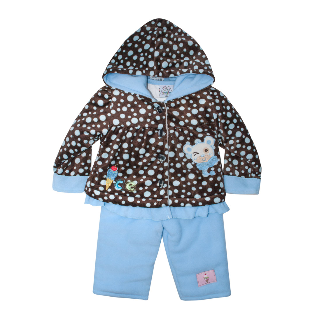 

Костюм для девочки теплый Kids Planet JRN03210503 68 см Коричневый