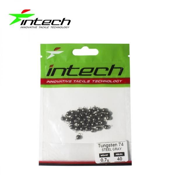 

Разборной груз Intech Tungsten 74 Steel Gray PACK (7.0g (20шт))