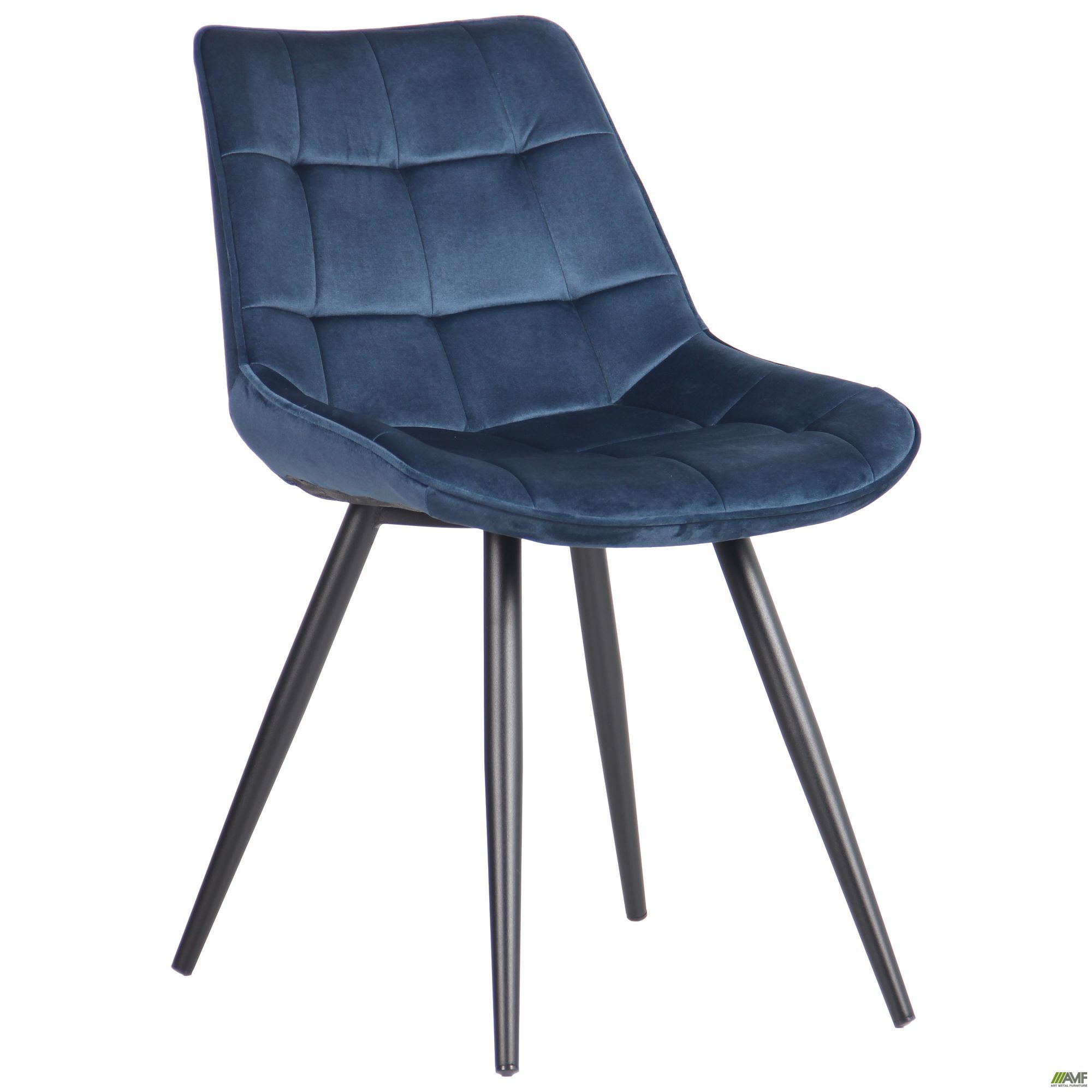 

Стул AMF обеденный Bree black/dark sapphire 545866