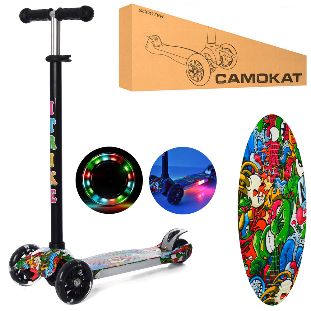

Самокат iTrike Maxi JR 3-052-1-WP2 Black Color (JR 3-052-1)