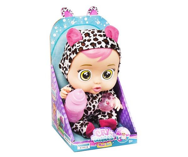 

Интерактивная кукла пупс Плачущий младенец Плакса Дотти Cry Babies Dotty Черный