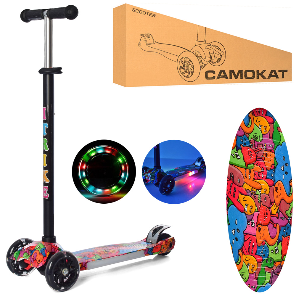 

Самокат iTrike Maxi JR 3-052-1-WP4 Black Color (JR 3-052-1)