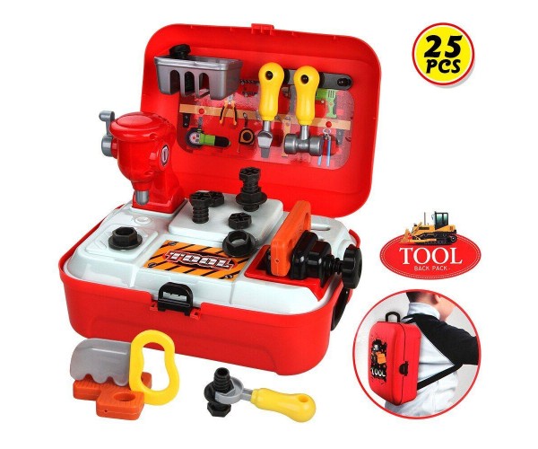 

Детский игровой набор Toy Tool | Детский набор инструментов с рюкзаком