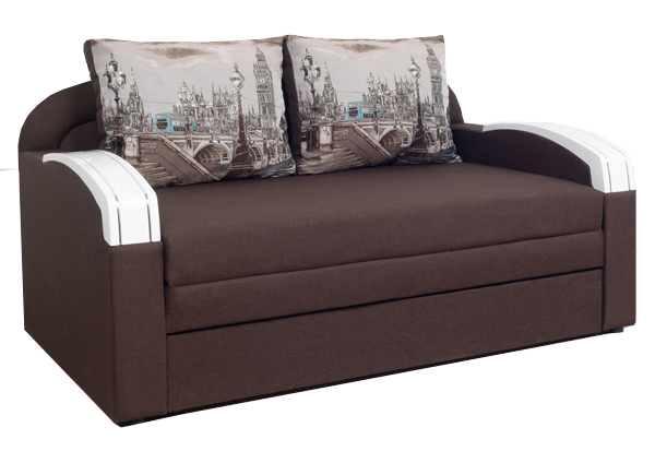 

Прямой диван раскладной RedKing Кубус 1600 SF42-LX12-BGBN