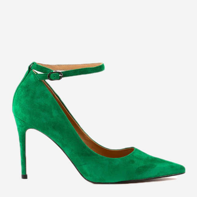 Акція на Жіночі туфлі Le'BERDES 00000013696 37 24 см Зелені від Rozetka