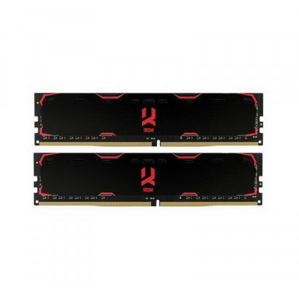 

DDR4 2x4GB/2400 GOODRAM Iridium Black (IR-2400D464L17S/8GDC)
