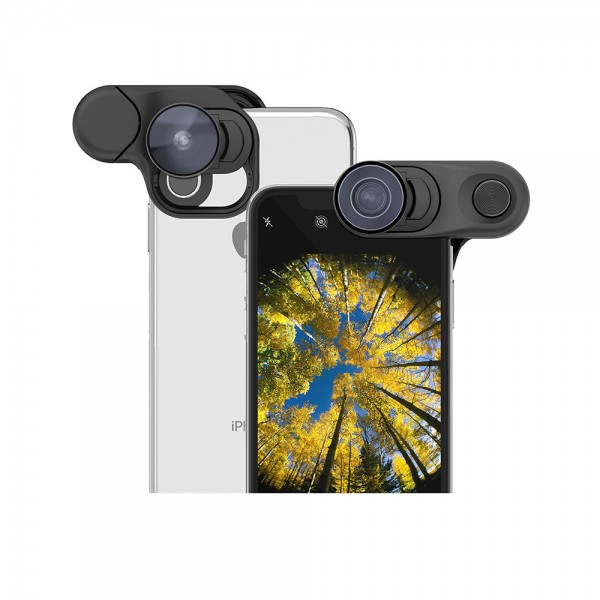 

Объектив Olloclip Fisheye + Super-Wide + Macro Essential Lenses для iPhone XS | X
