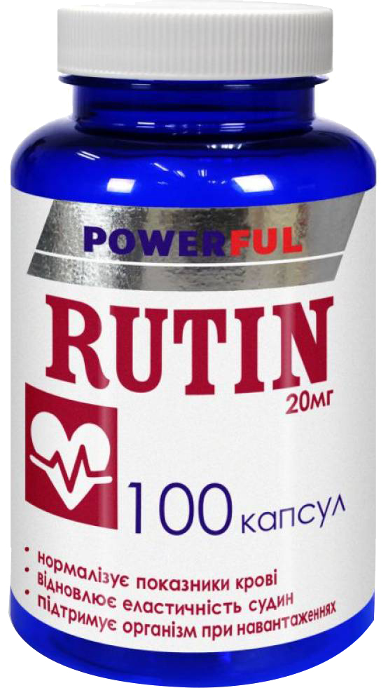 

Рутин Powerful 100 капсул (4820142433988)