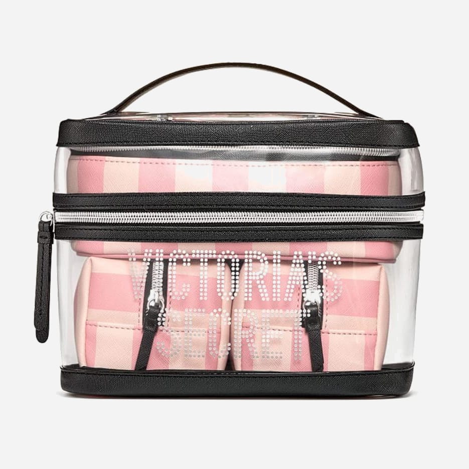 

Набор косметичек женский Victoria's Secret 187095211 Розовый