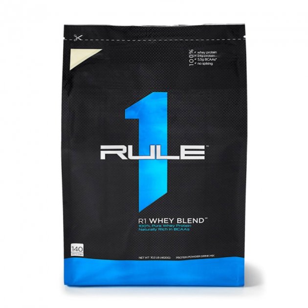 

Протеин Rule 1 Whey Blend, 4.6 кг Ванильное мороженое (145145)