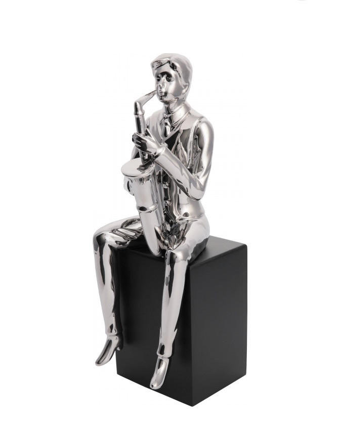 

Декоративная статуэтка Kayoom Saxophone Player Silver