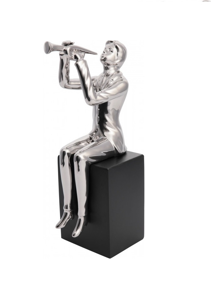 

Декоративная статуэтка Kayoom Trombone Player Silver