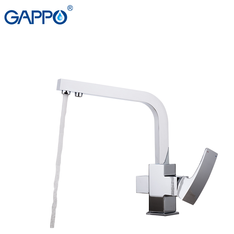 

Смеситель для кухни Gappo G4307 на две воды