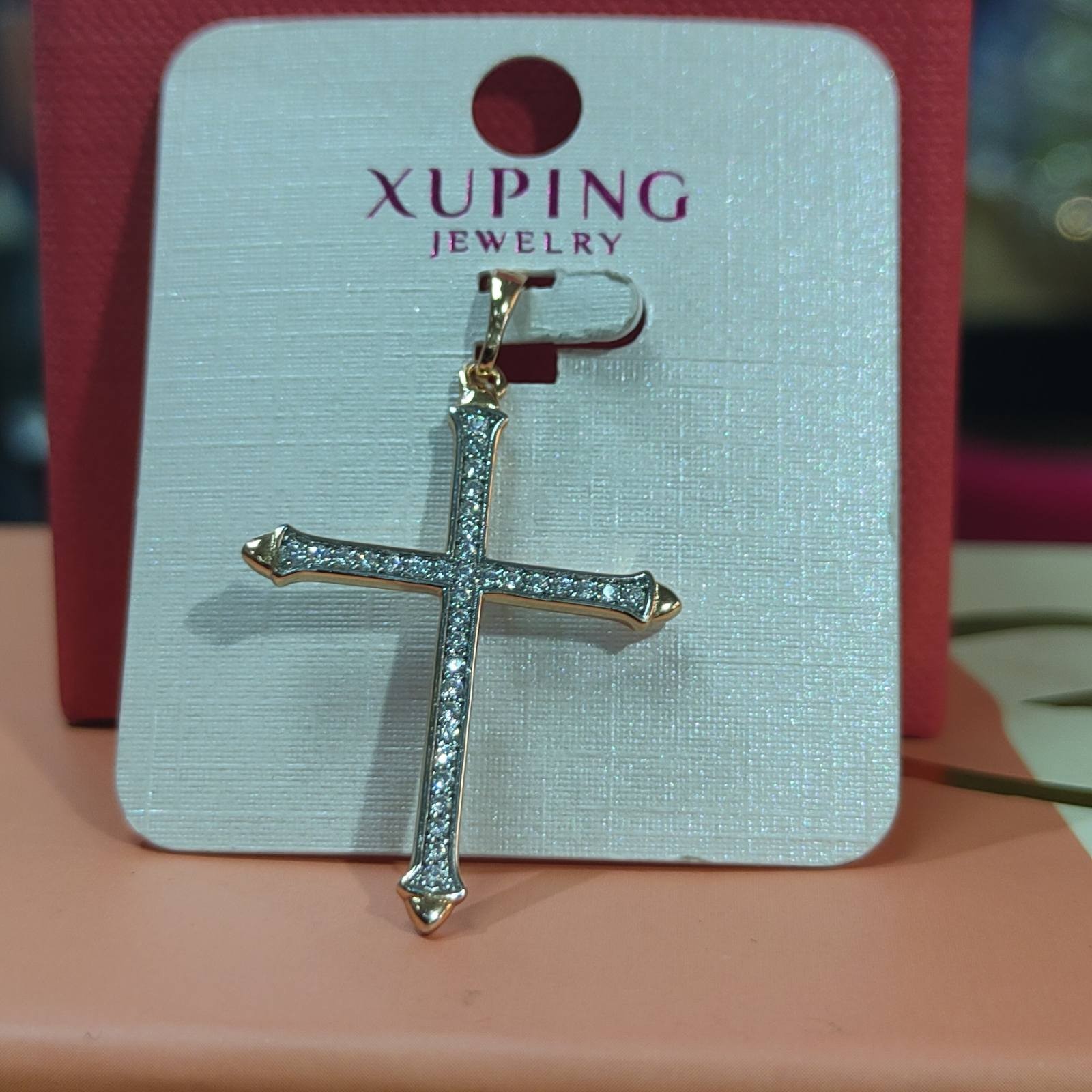 

Кулон Xuping Крест позолота 61024