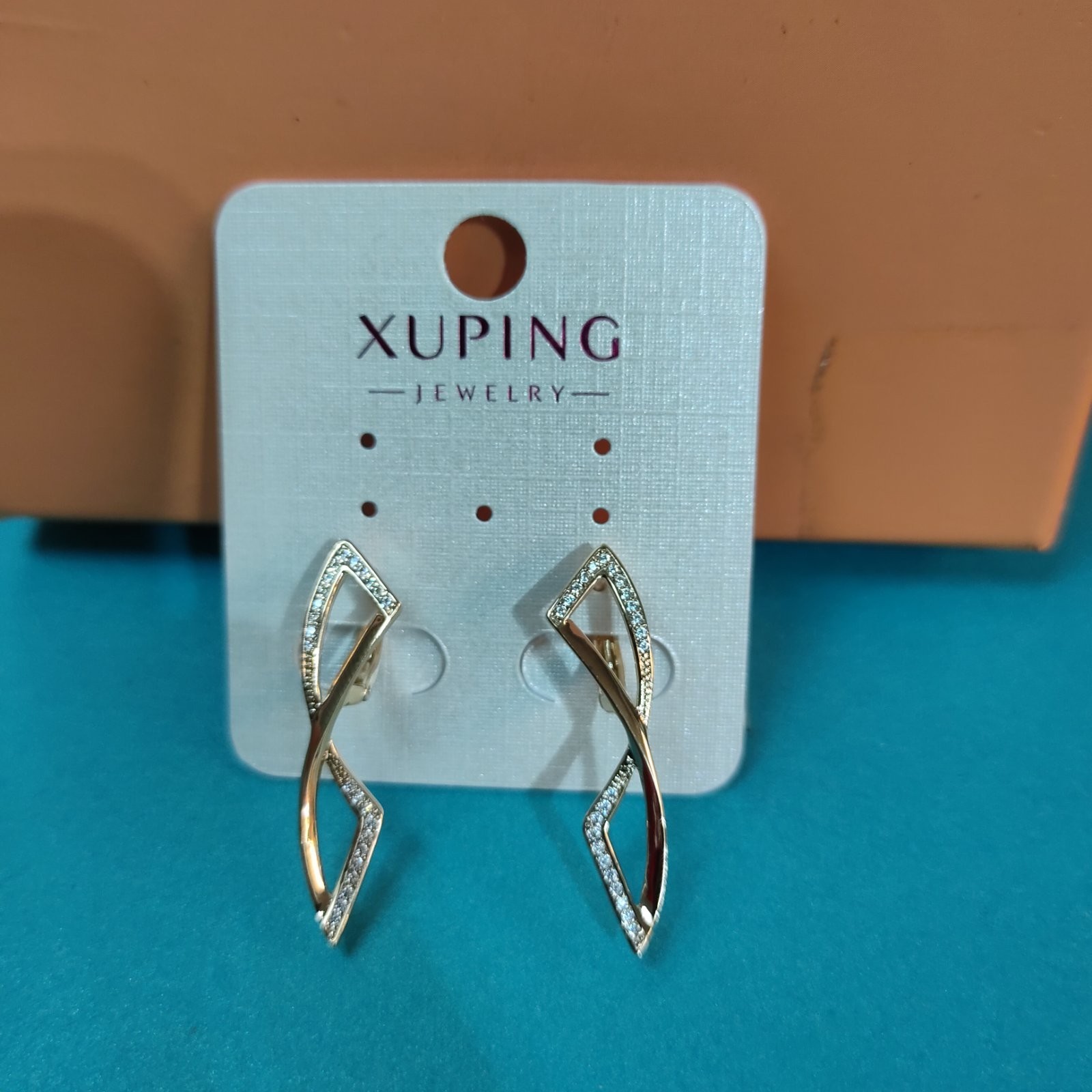 

Серьги Xuping позолота 99853