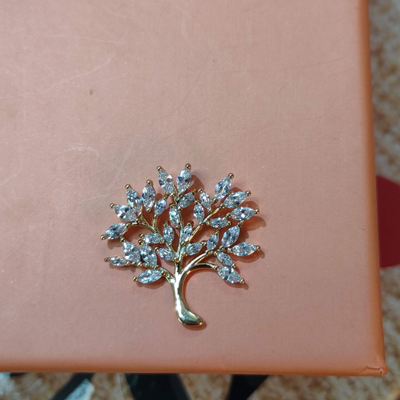 

Кулон Xuping Дерево с цирконием позолота 61040