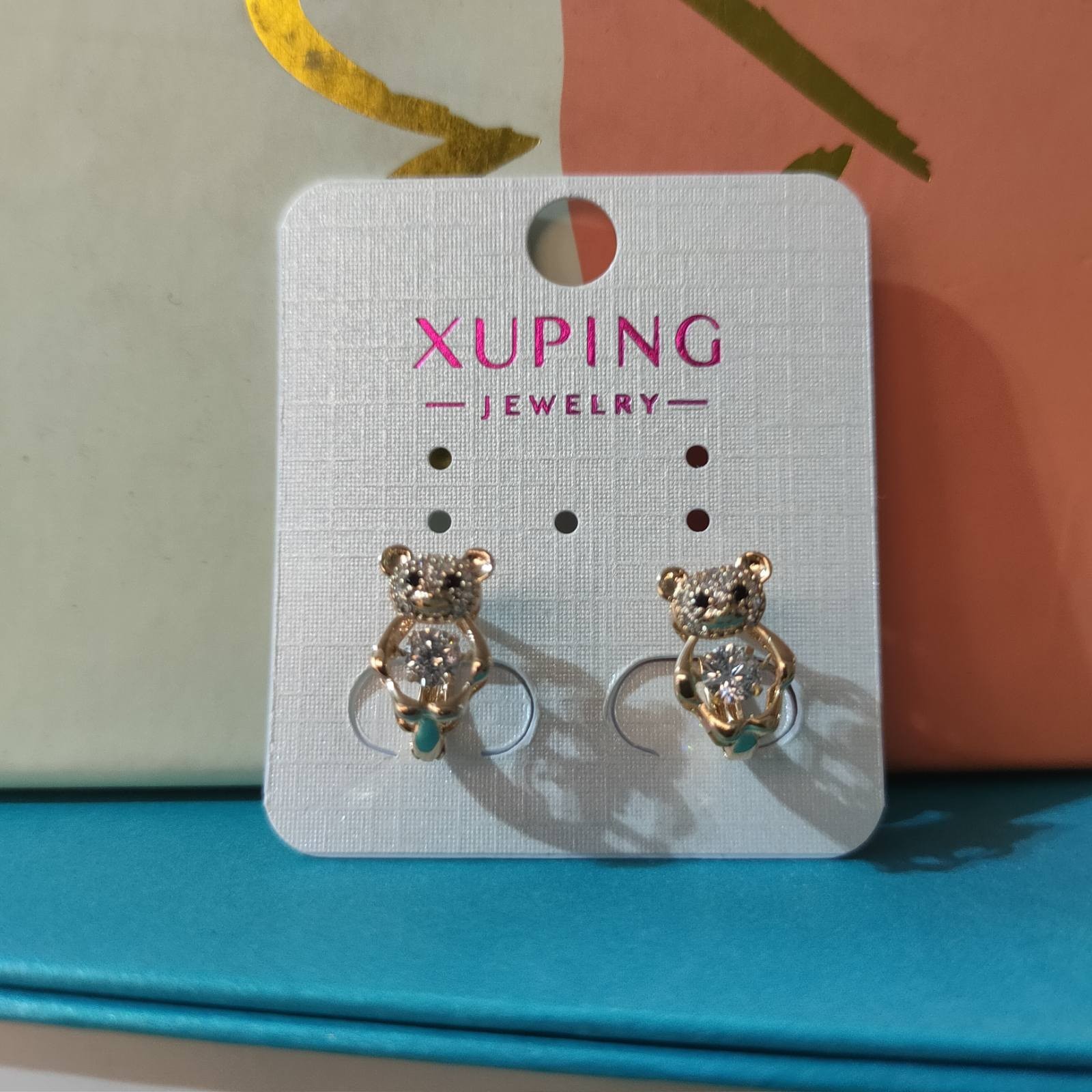

Серьги Xuping позолота 99876