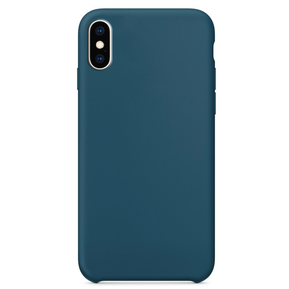 

Силиконовый чехол Epik Soft cover для Apple iPhone XS Max (6.5") Синий / Cosmos Blue