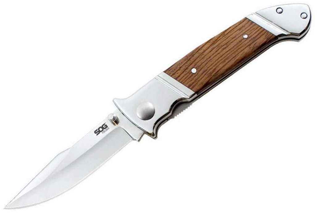 

Нож SOG Fielder Wood Handle FF30-CP