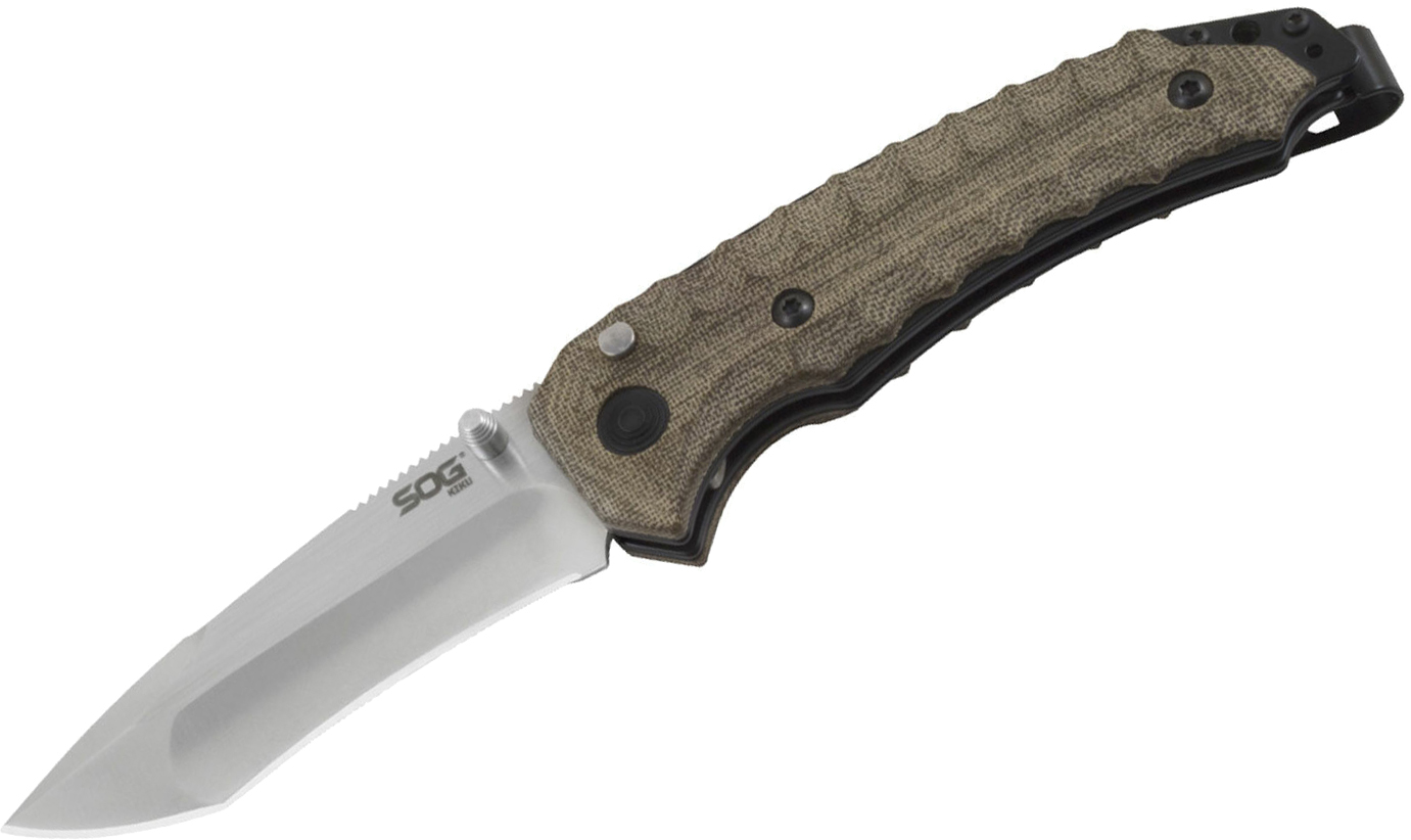 

Нож SOG Kiku - Assisted, S35VN Satin KU-3003