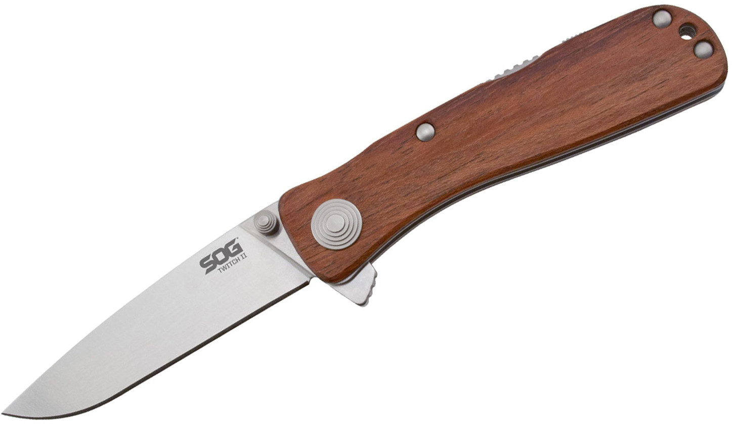 

Нож SOG Twitch II Wood Handle TWI17-CP