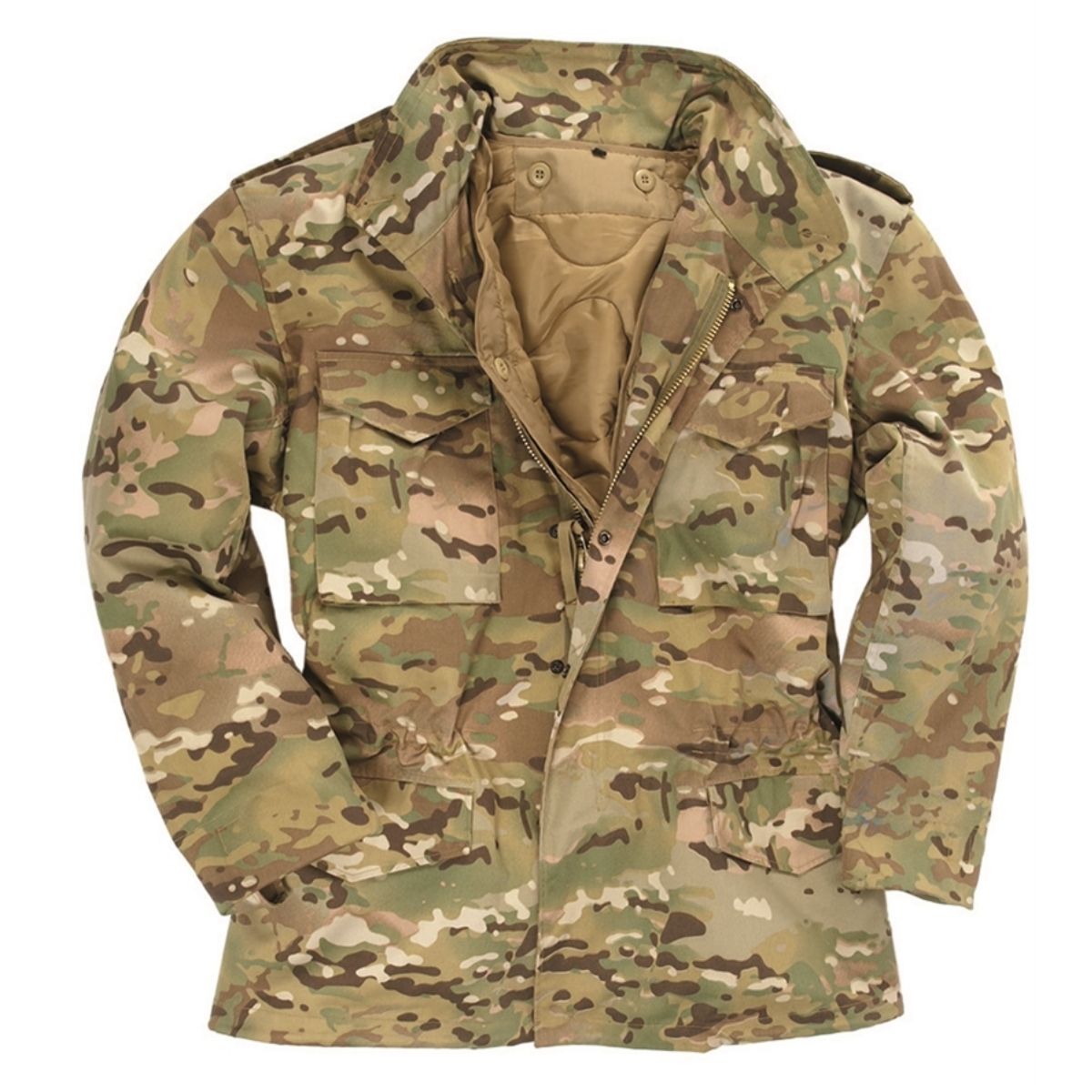 

Куртка MIL-TEC M65 Multicam S Коричневый