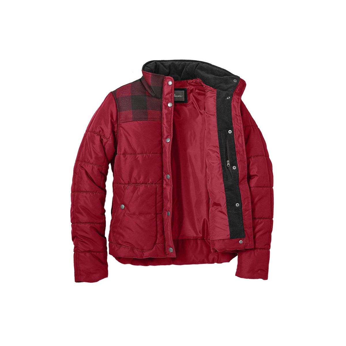 

Куртка Eddie Bauer Womens Boyfriend Jacket SCARLET L Красный