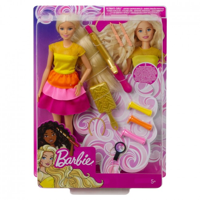 

Игровой набор Barbie Ultimate Curls Барби роскошные локоны GBK24