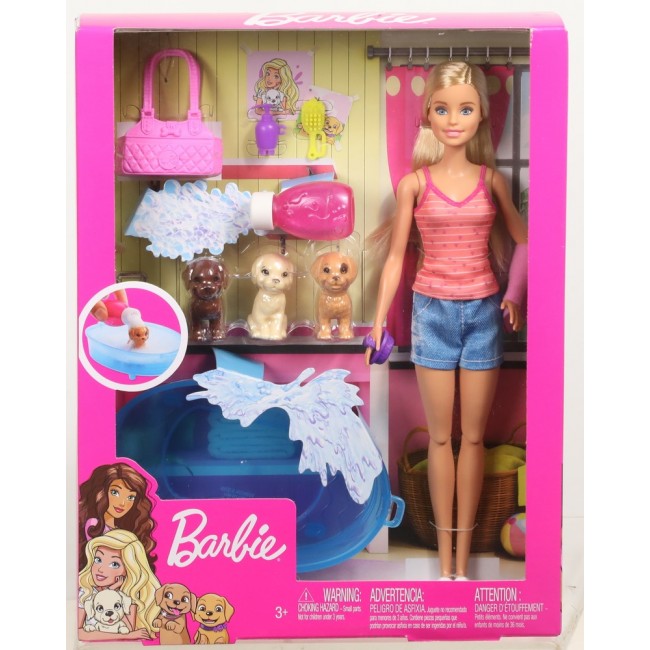 

Barbie Игровой набор Кукла Барби Искупай щенка GDJ37