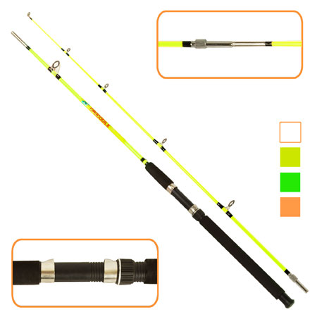 

Карповый штекерный спиннинг скрутка ABX Crocodil WSI51083-S 1.8 м 100-250г 2к