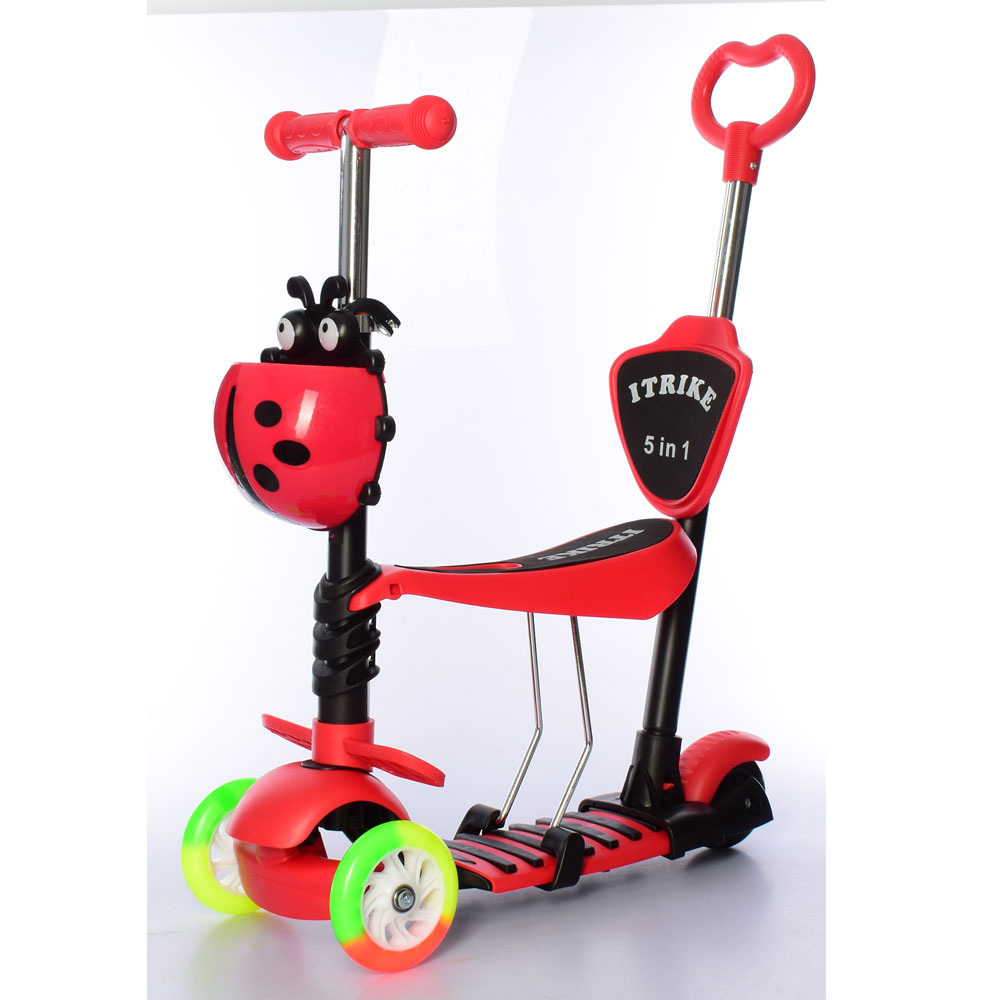 

Самокат iTrike MAXI JR 3-026-C-R красный