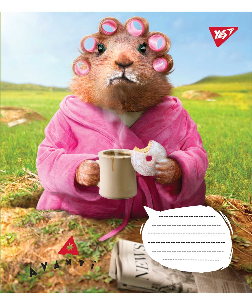 

Набор тетрадей ученических YES Friendly vibes А5 24 листа в клетку 20 шт (765617)