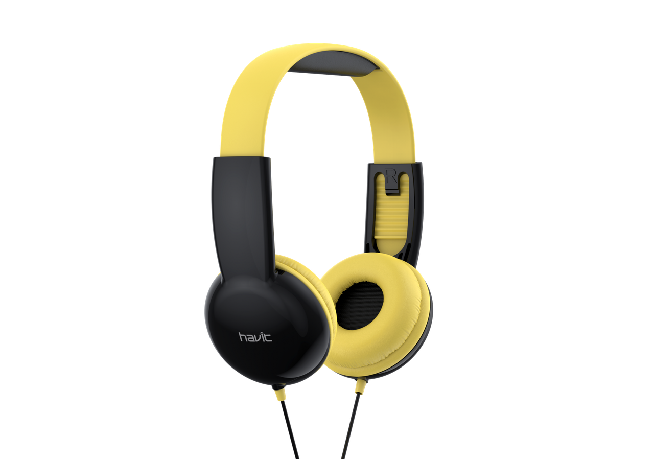 

Наушники проводные HAVIT HV-H211d Yelow
