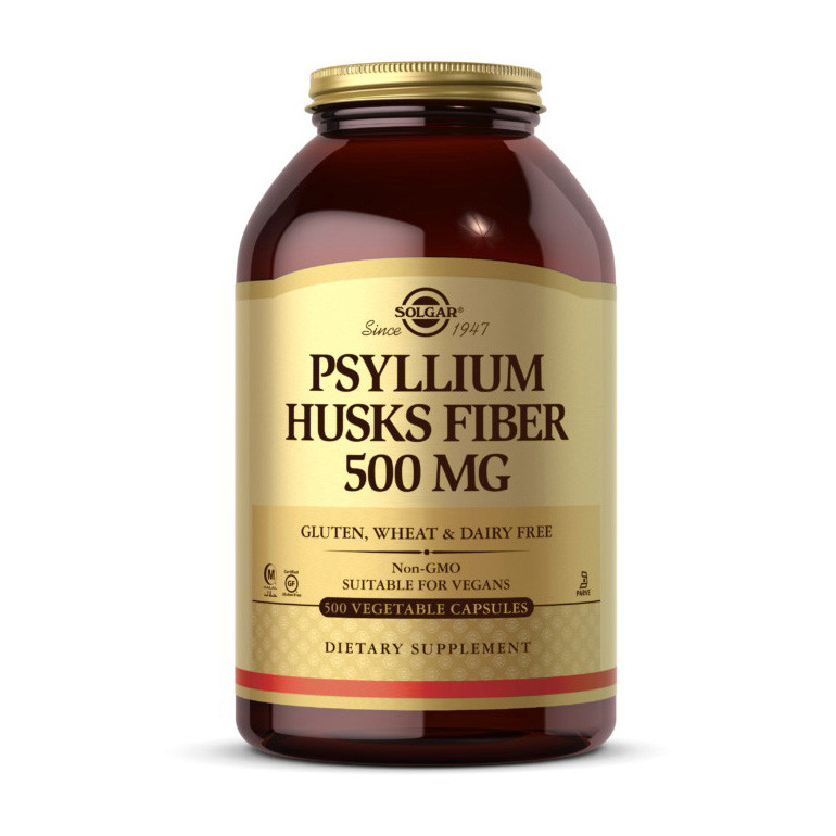 

Шелуха подорожника (Plantago ovata) Солгар / Solgar Psyllium Husk Fiber 500 mg (500 veg caps)