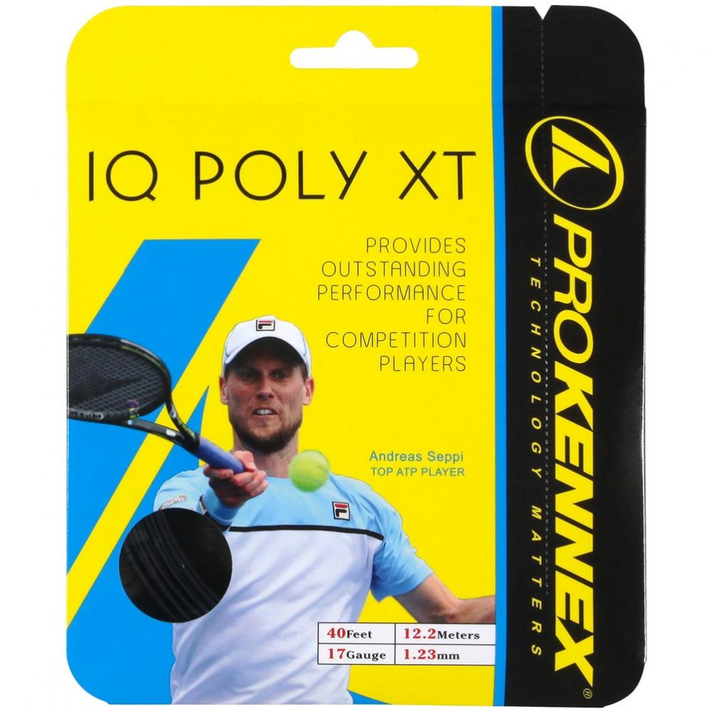 

Струны для ракетки Pro Kennex IQ Poly XT 12.2 м 1.28 мм черный (AYSG1902)