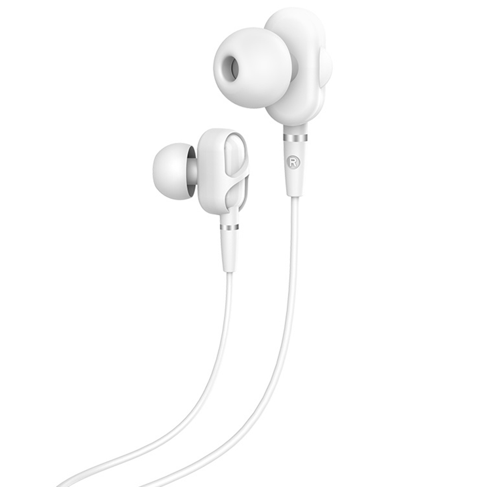 

Вакуумные наушники-гарнитура Hoco M62 White (Q/HKKJ 010-2017)