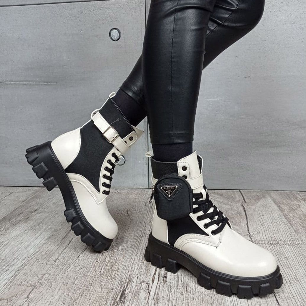 

Ботинки Violeta Wonex LE2338-3 APRICOT 36 Белый (LE2338-3AT)